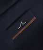 Paul & Shark Navy Cashmere Padded Hybrid Coat
