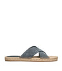 Zegna Suede Espadrille Sandals