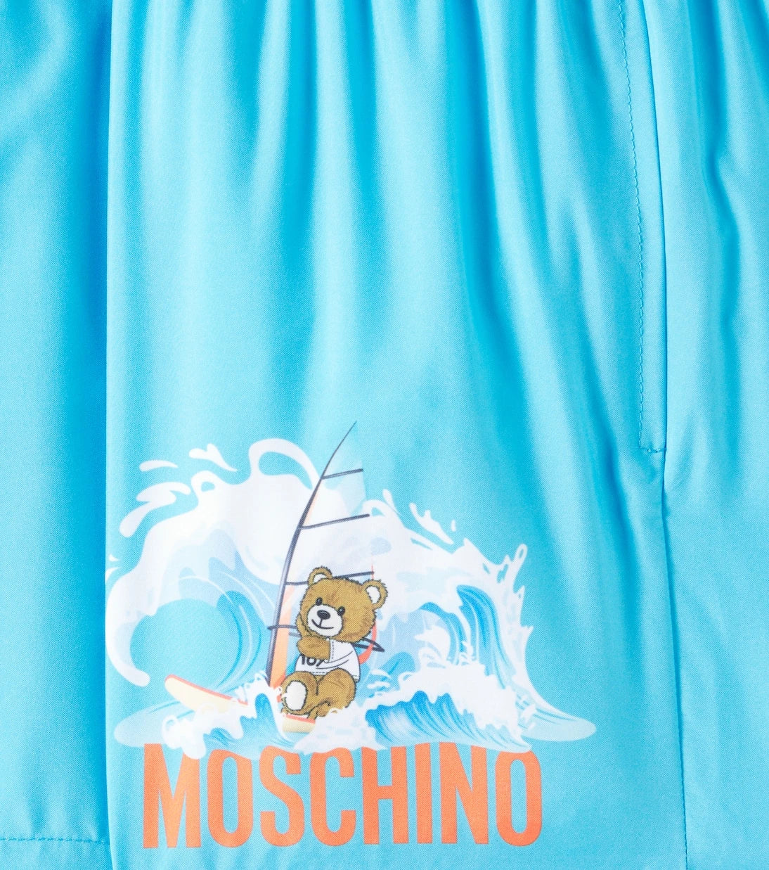 Moschino Kids - شورت سباحة مطبوع