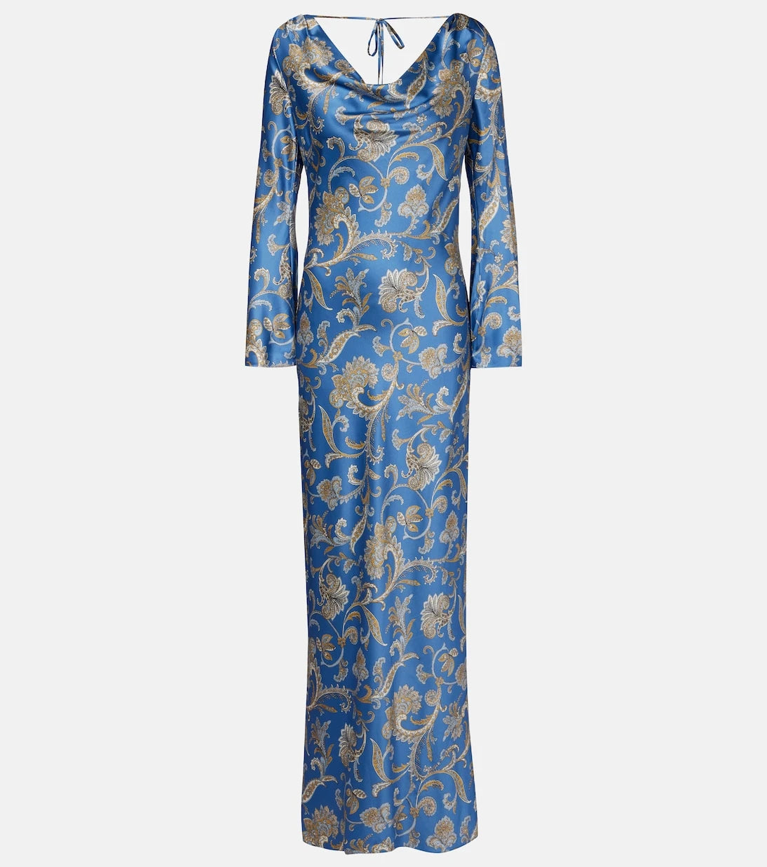 Veronica Beard - Ember printed silk-blend maxi dress