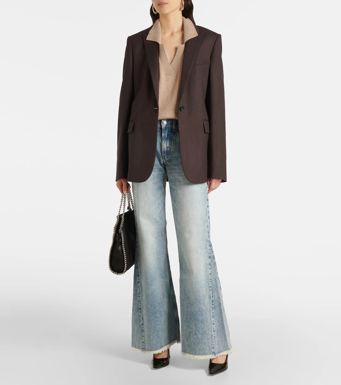 Stella McCartney - Low-rise flared jeans