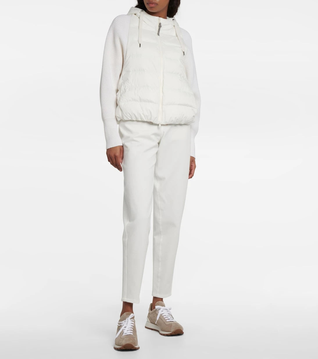 Brunello Cucinelli - Wool and cashmere-blend knit jacket