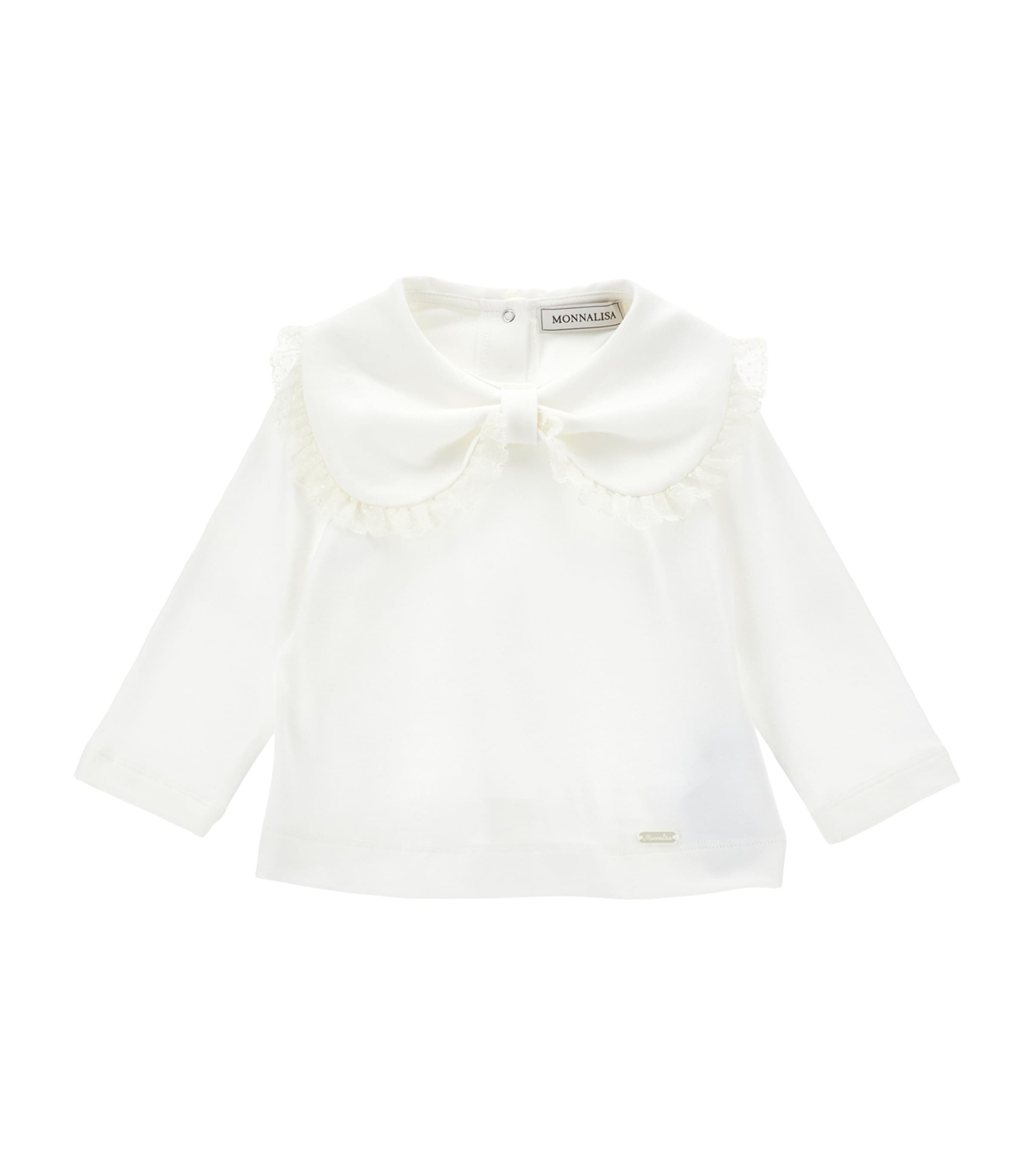 Stretch-Cotton Collar Top (6-36 Months)
