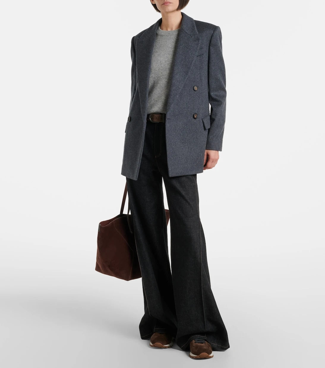 Brunello Cucinelli - Monili suede sneakers