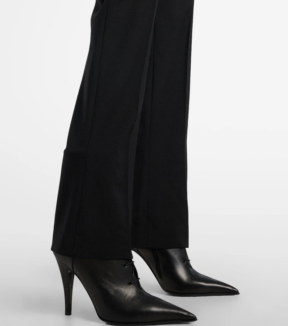 McQueen - Wool gabardine suit pants