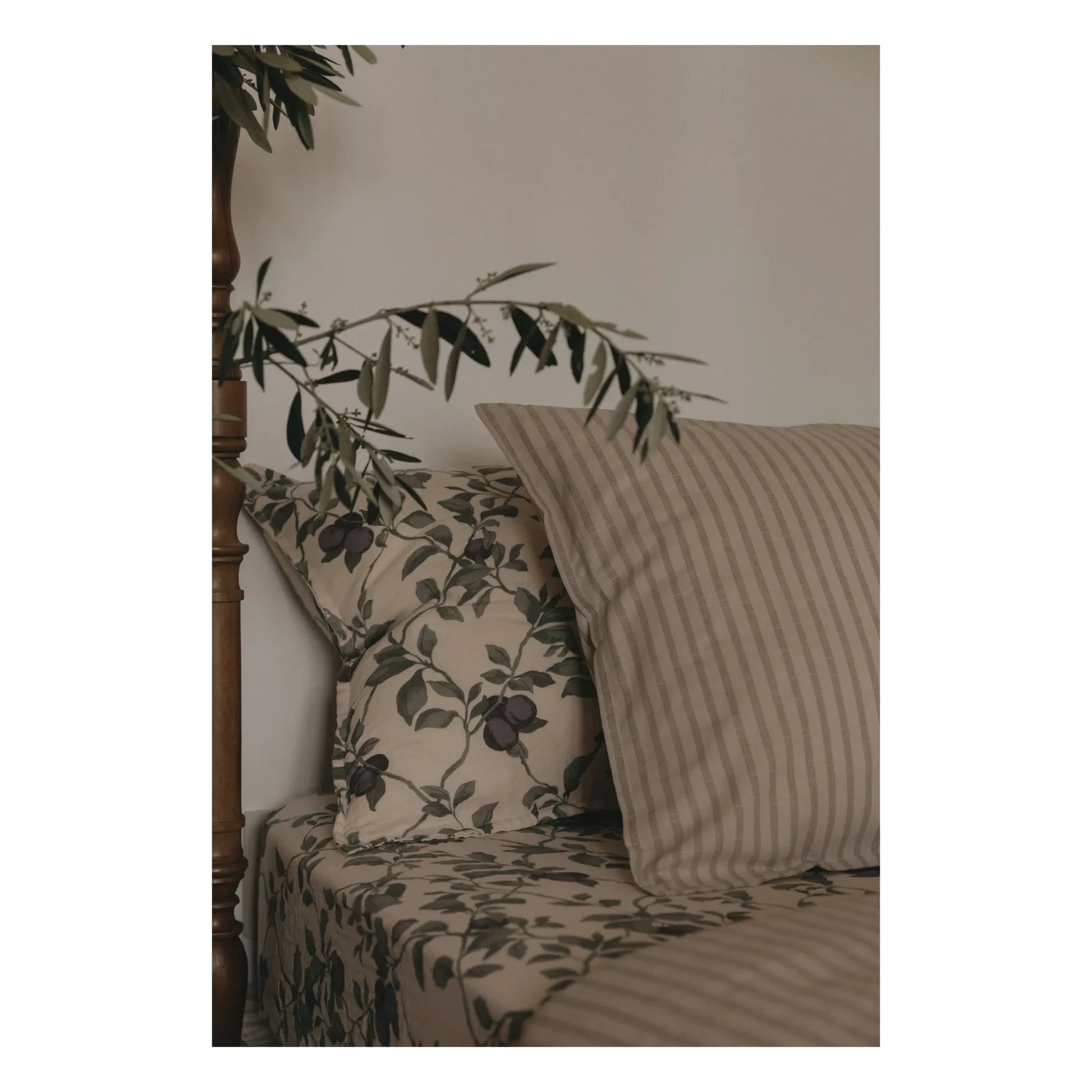 garbo&friends - Stripe pillowcase | Beige