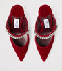 Jimmy Choo Bing 100 Velvet Mules