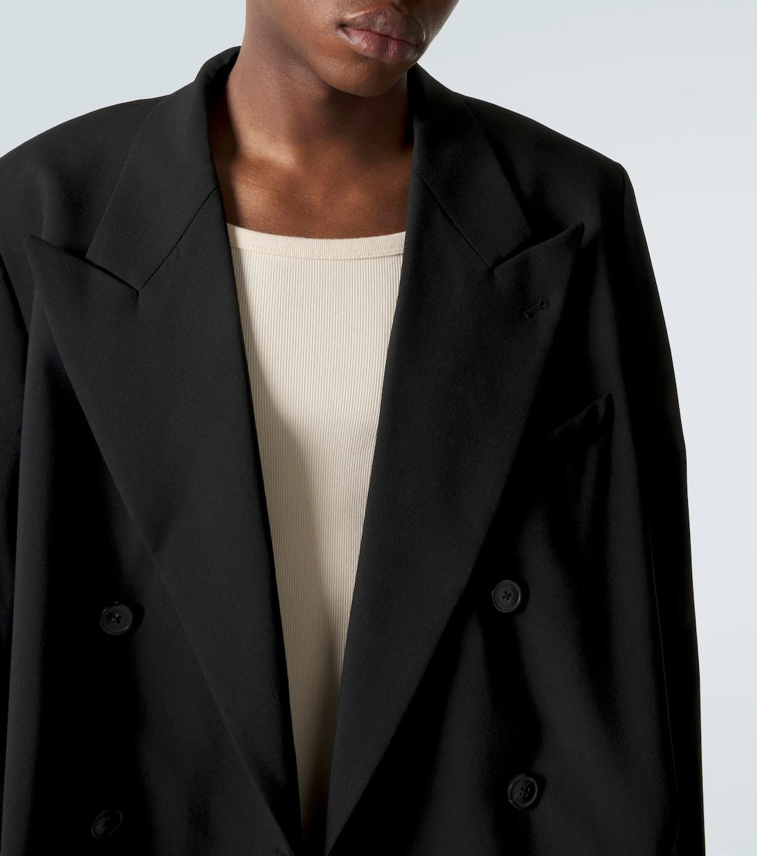 Dries Van Noten - Embellished double-breasted wool blazer