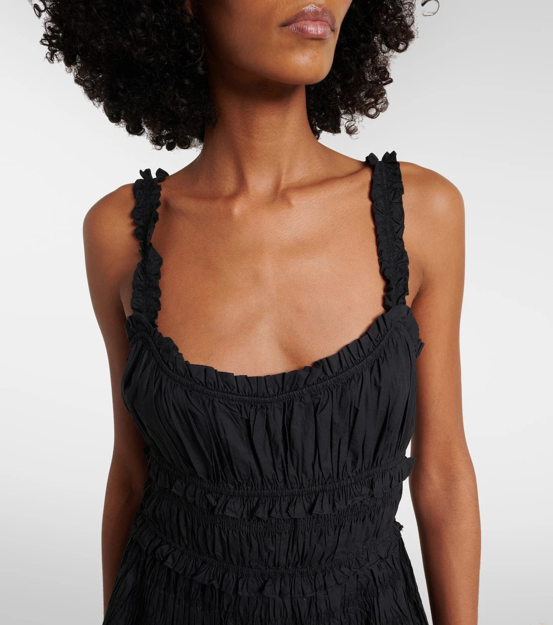Dôen - Marianne cotton poplin midi dress
