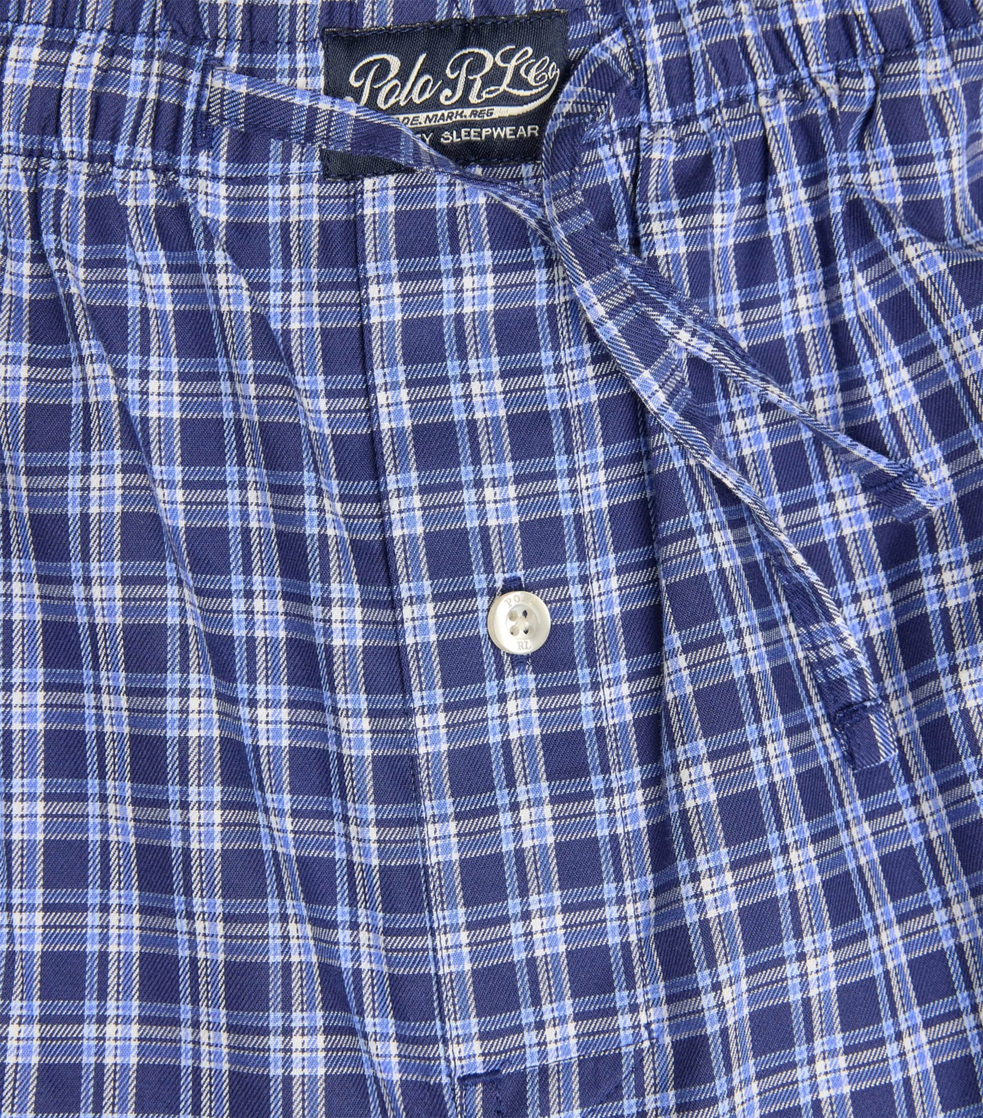 Cotton Check Pyjama Bottoms