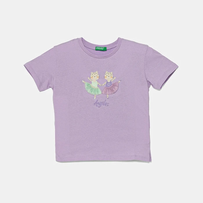United Colors of Benetton Çocuk Pamuklu Tişört
