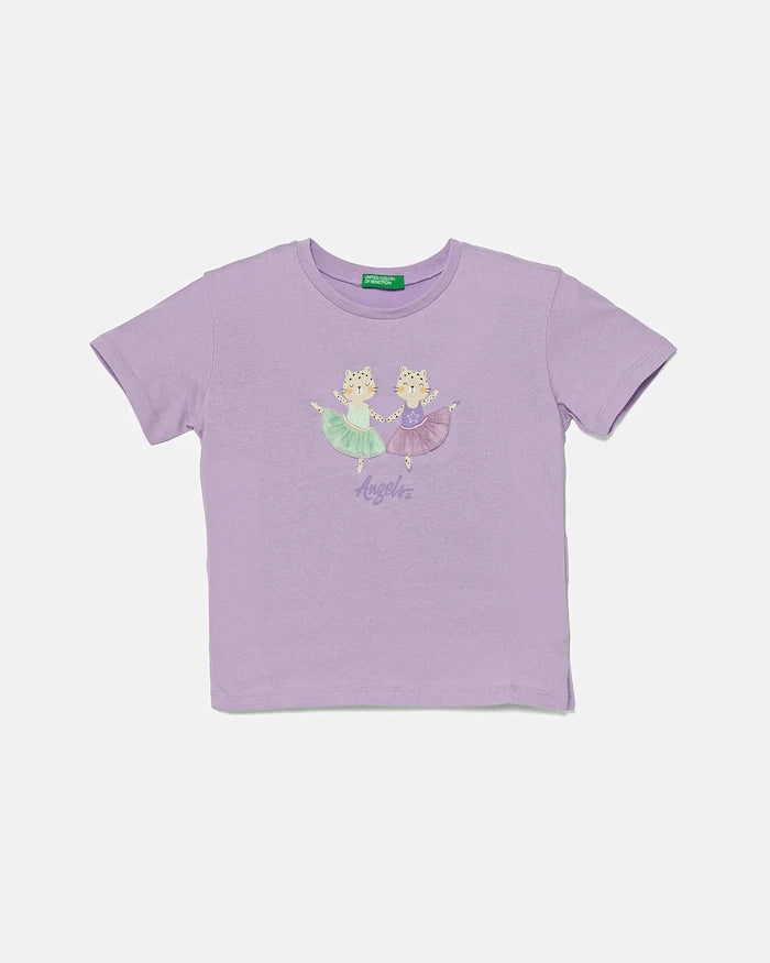 United Colors of Benetton Çocuk Pamuklu Tişört