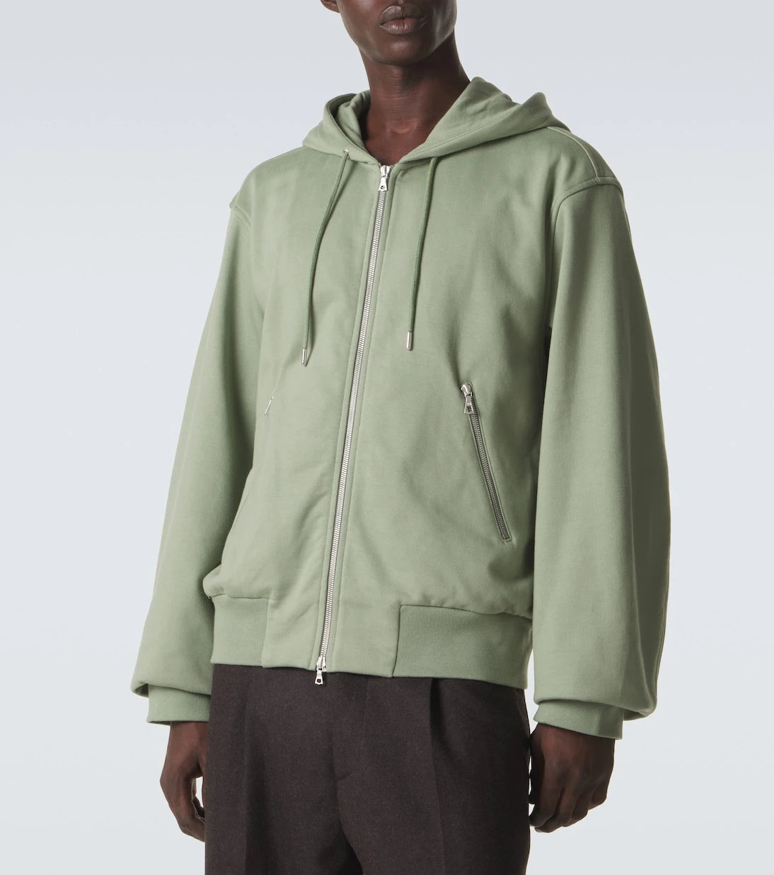 Dries Van Noten - Cotton zip-up hoodie