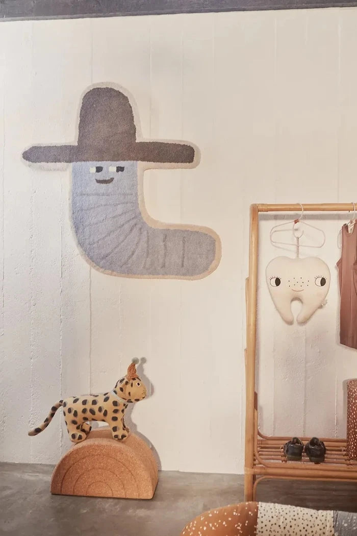Yün Halı OYOY Calle Cowboy 85 x 82 cm
