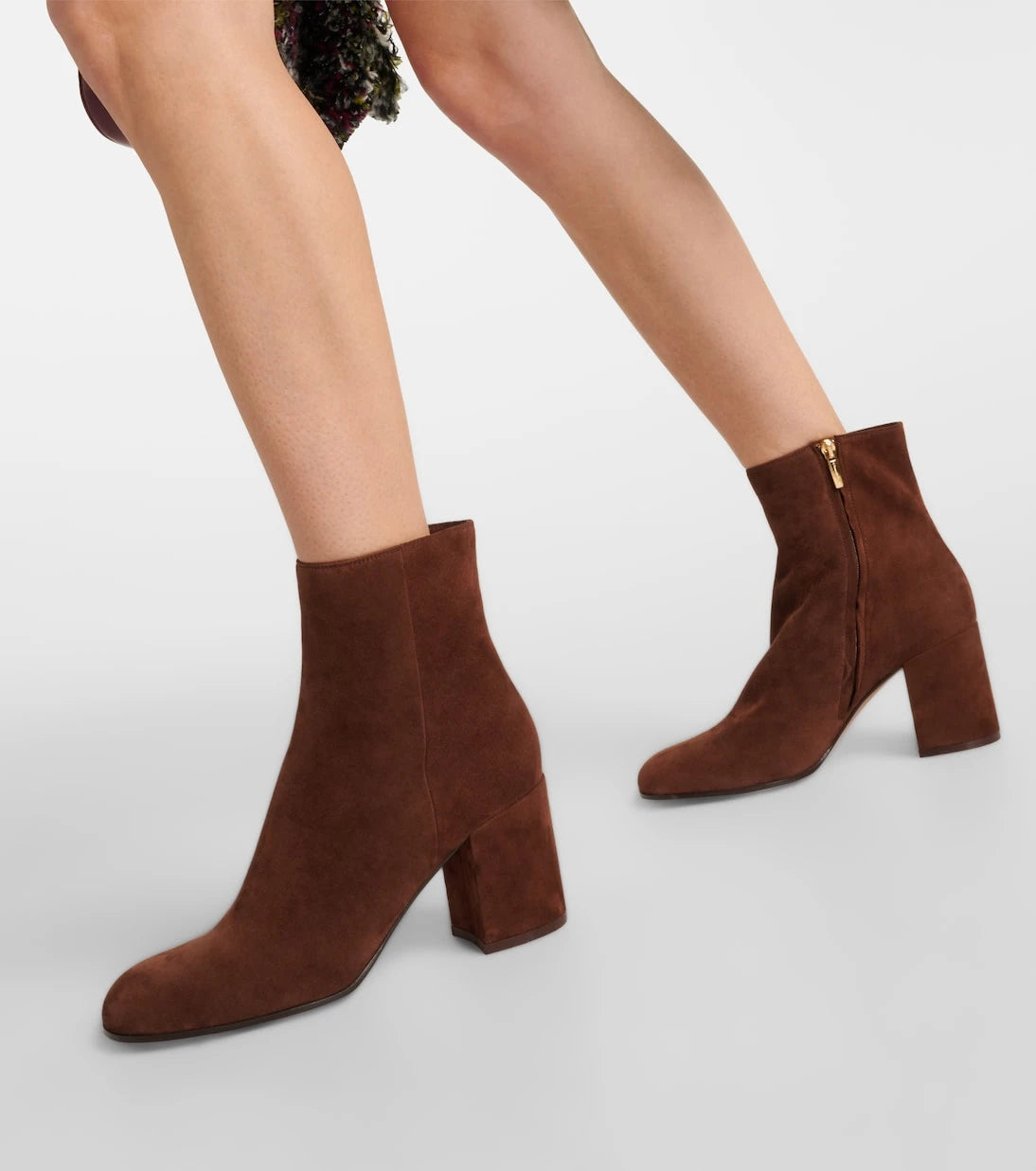 Gianvito Rossi - Joelle 70 suede ankle boots