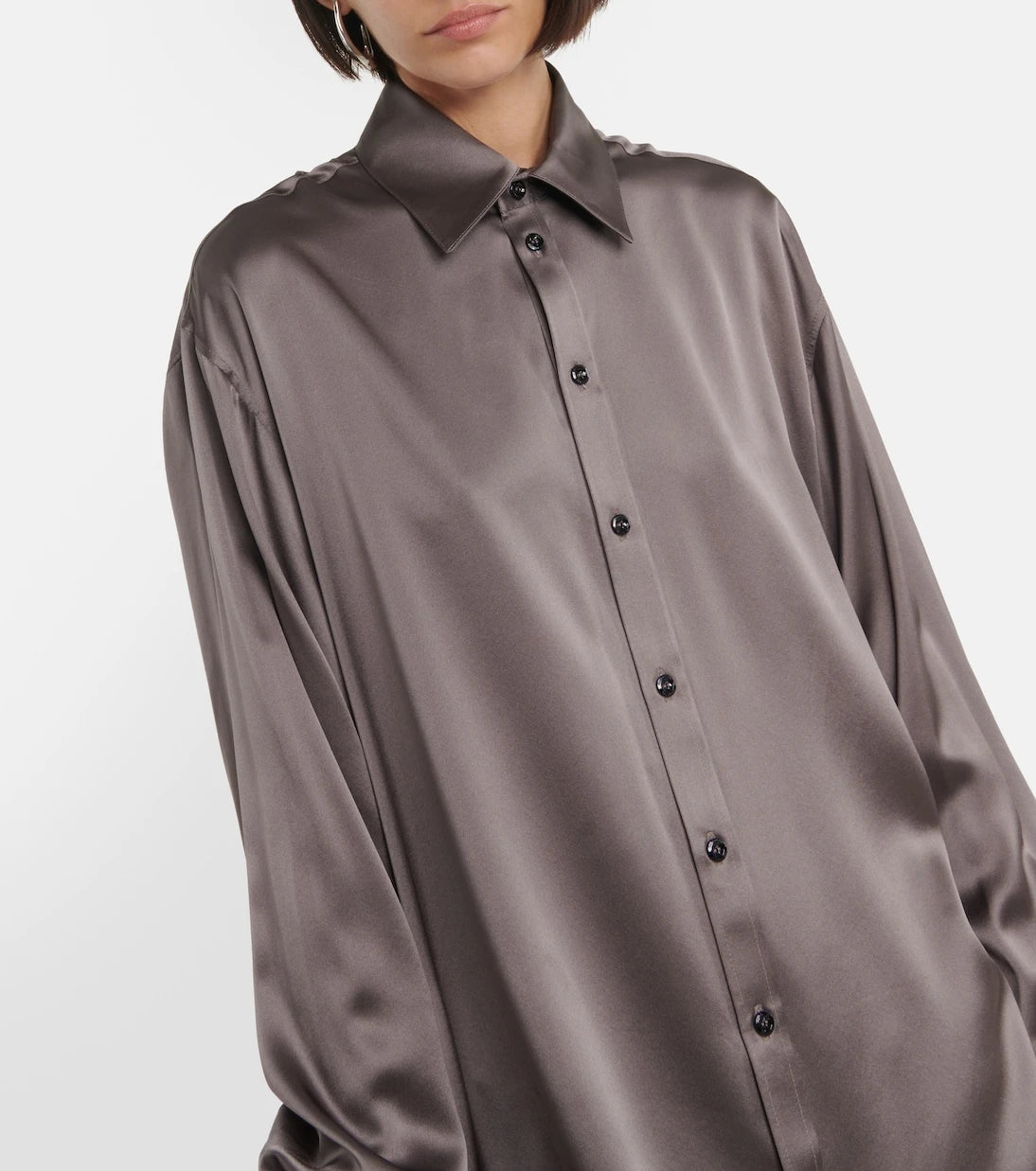 Peter Do - Satin wrap blouse
