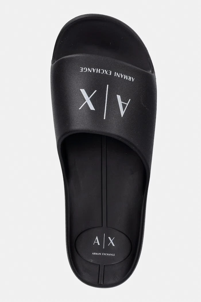 Armani Exchange чехли за басейн мъжки