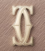 Cartier Beige Leather C de Cartier Mini Wallet