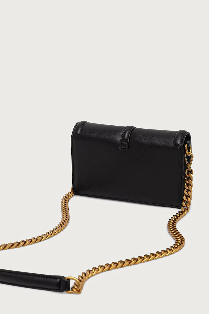 Just Cavalli suni deri kadın crossbody çanta
