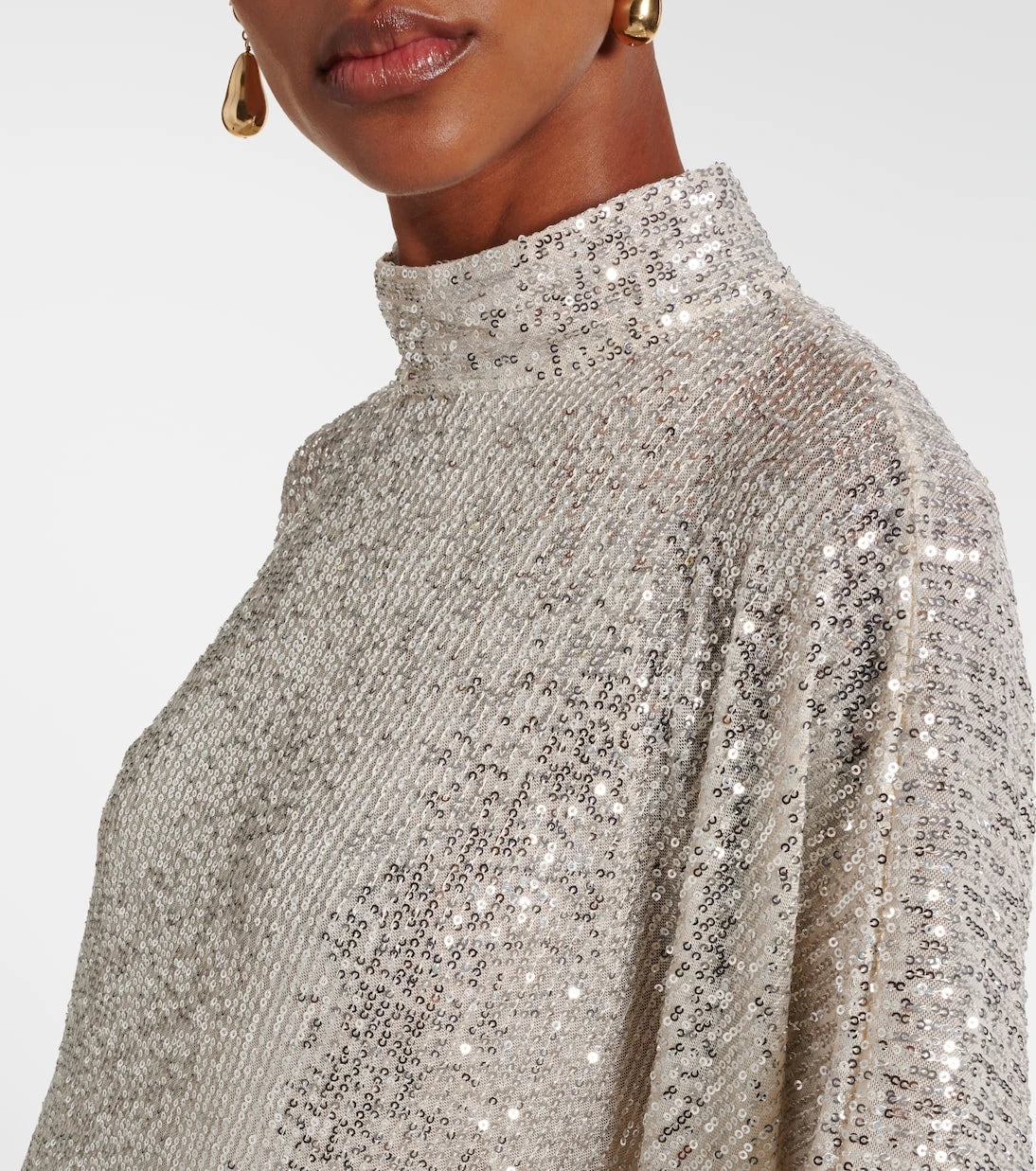 Taller Marmo - Casta Diva Disco feather-trimmed gown