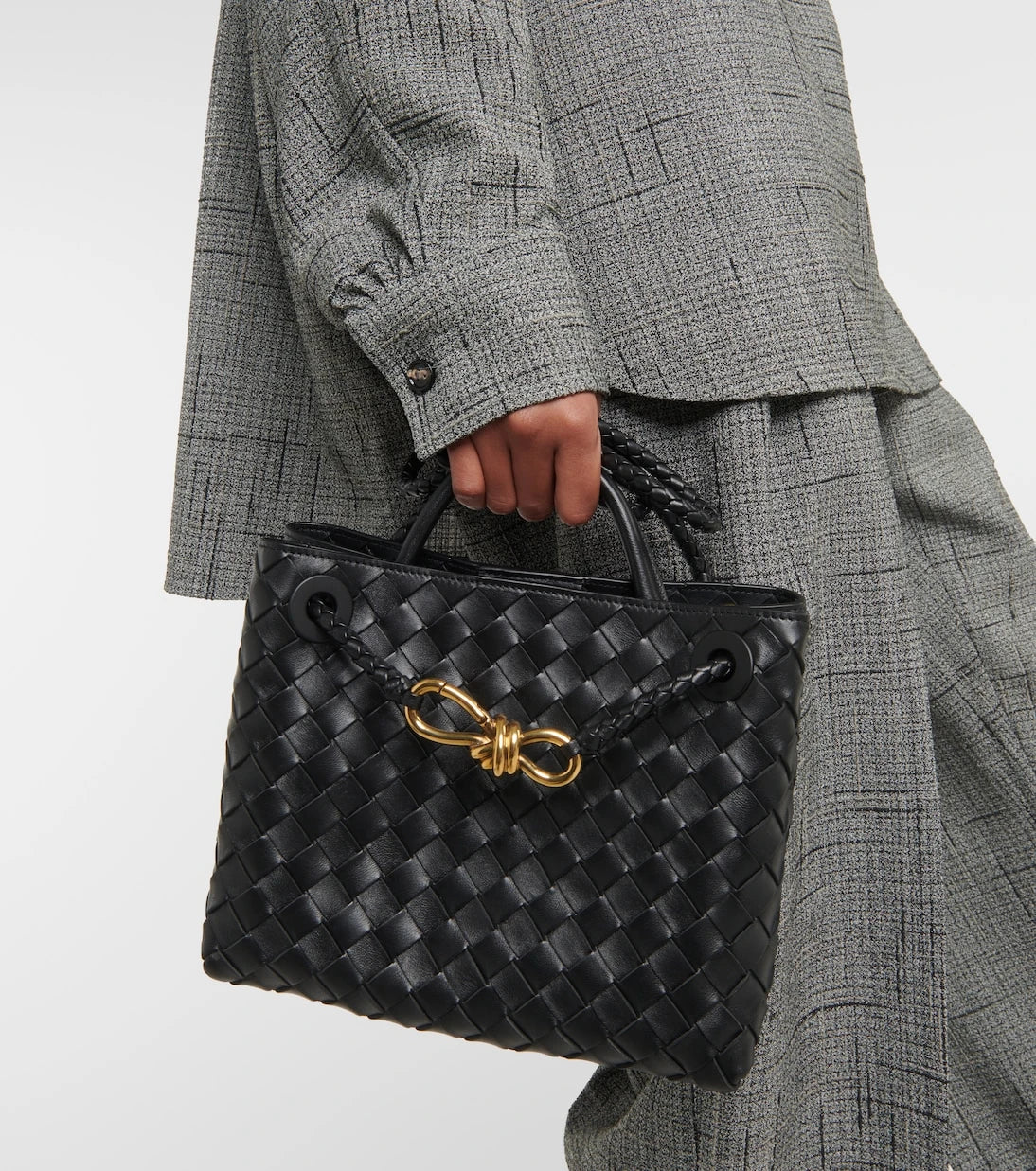 Bottega Veneta - Andiamo Small leather tote bag