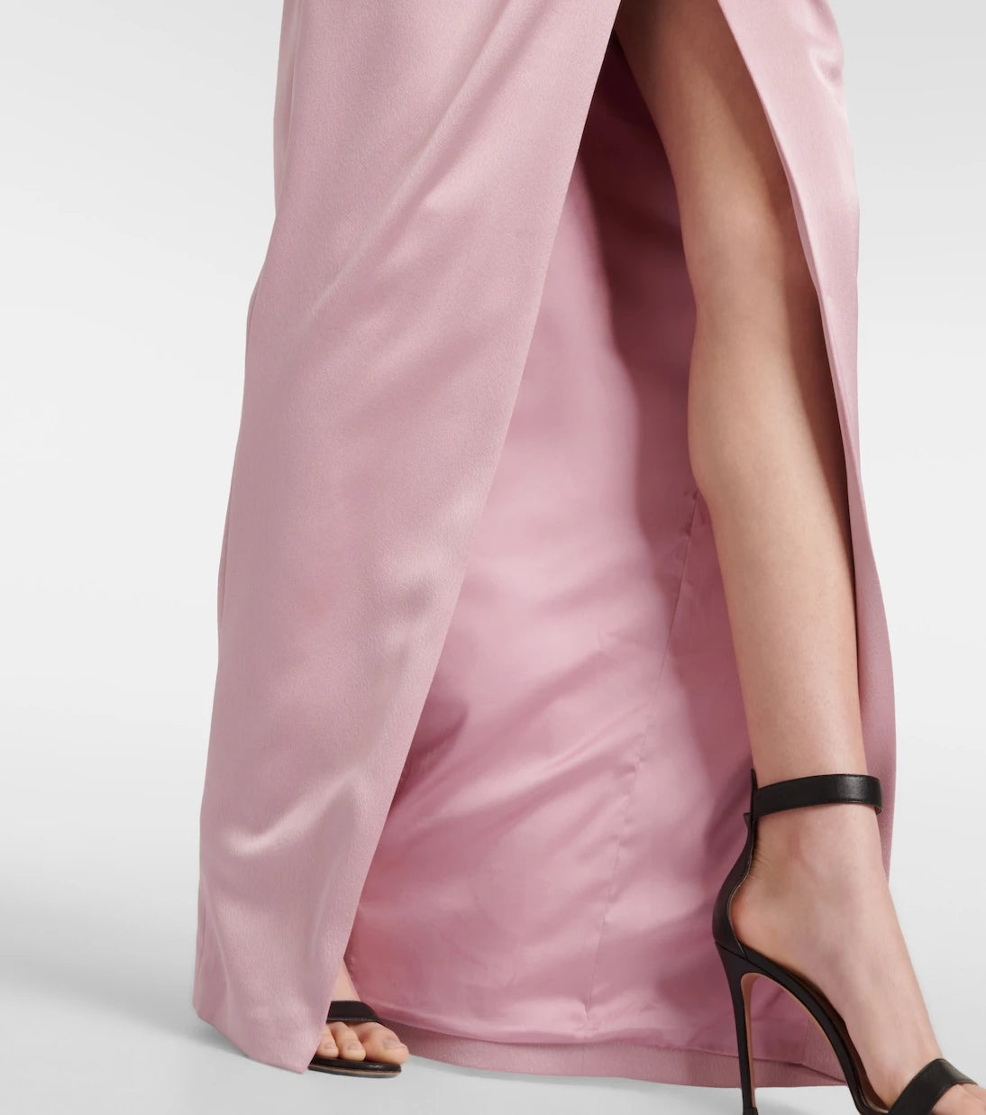 Rasario - Draped satin gown