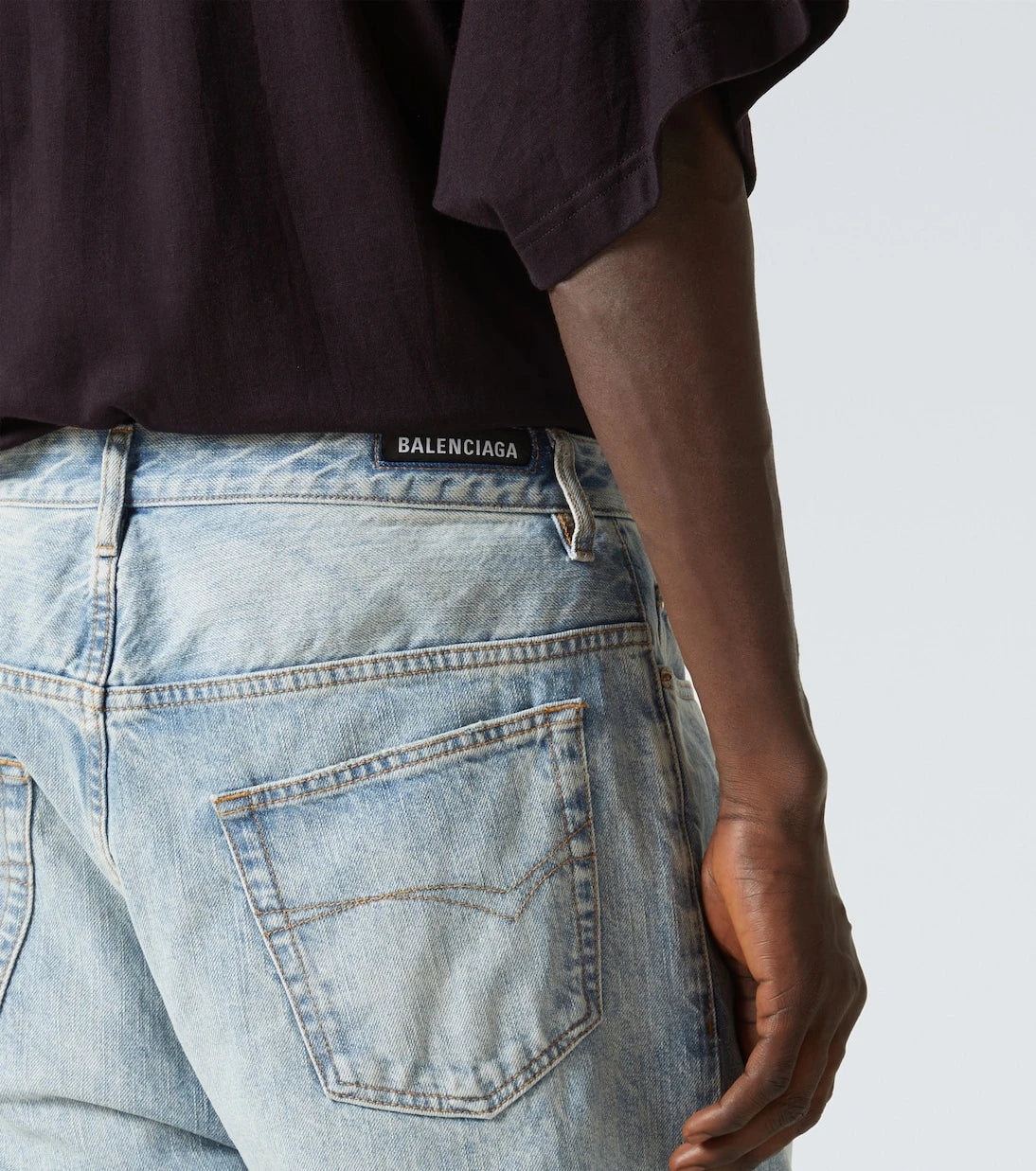 Balenciaga - Mid-rise straight jeans