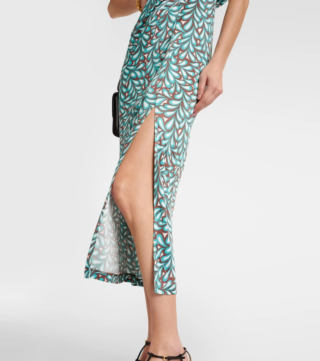 Diane von Furstenberg - Williams printed jersey midi dress