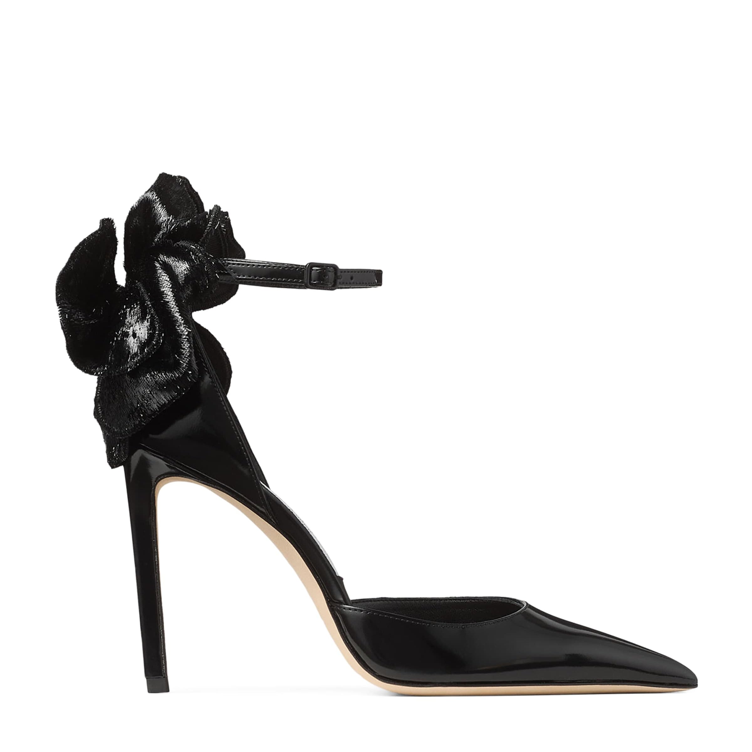 Jimmy Choo Marja 100 Leather Pumps