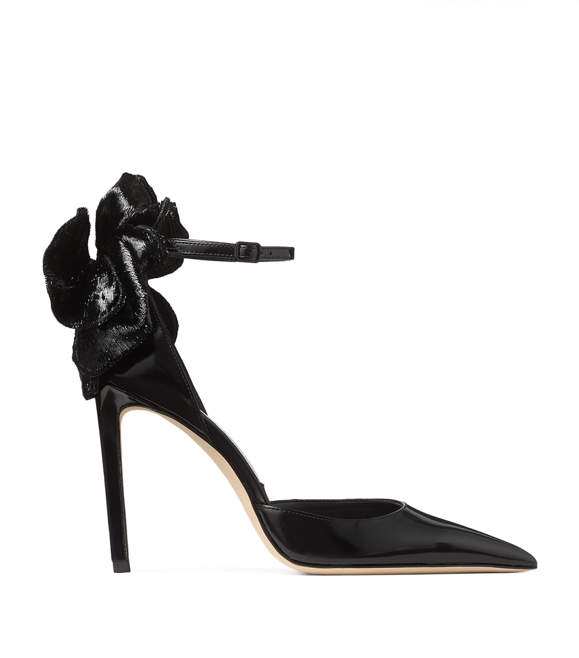 Jimmy Choo Marja 100 Leather Pumps