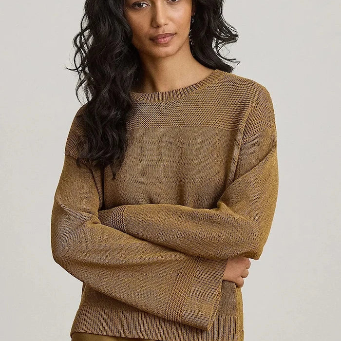 Lauren Ralph Lauren pamuklu kadın kazak