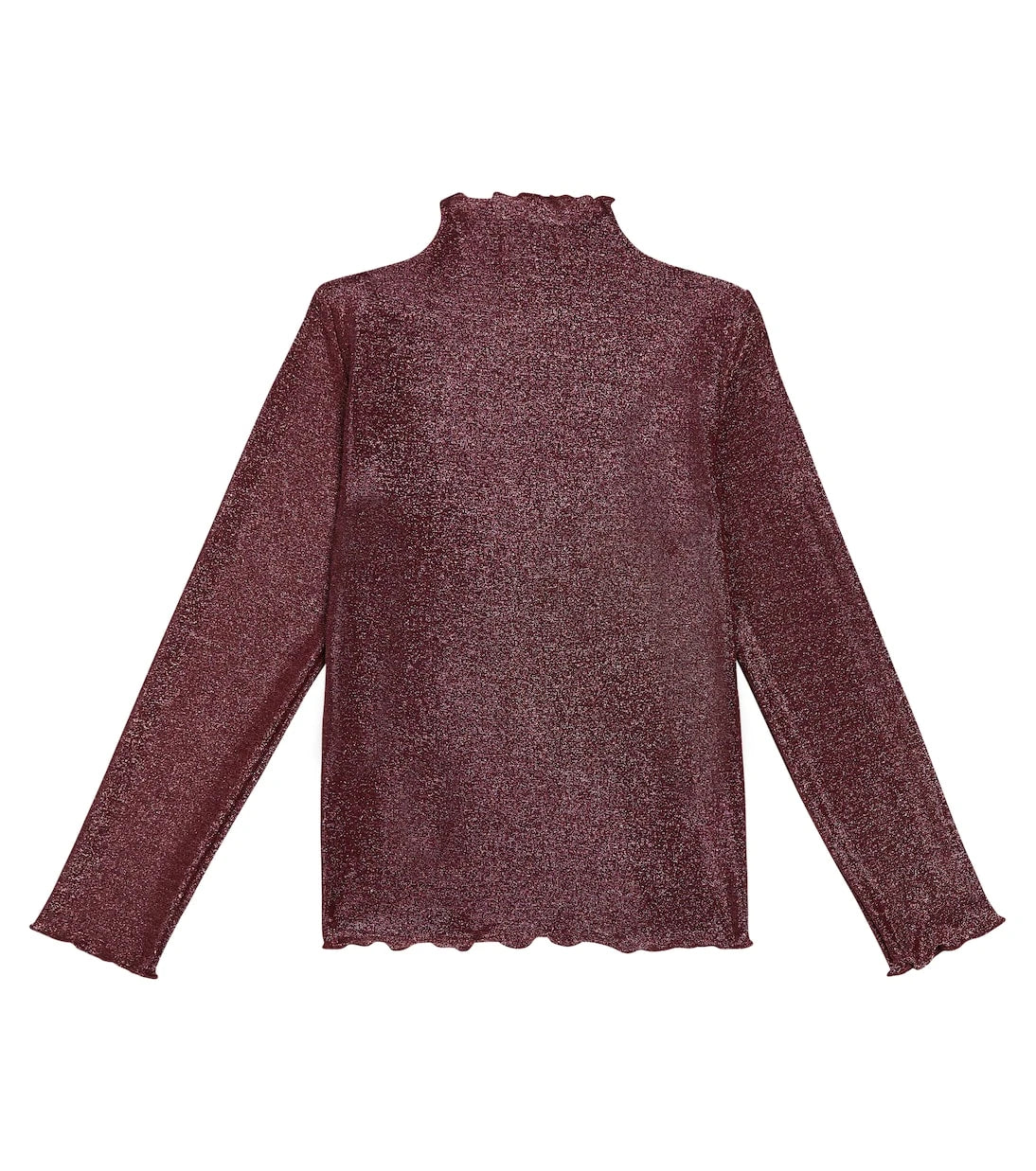 Bobo Choses - Glitter turtleneck top