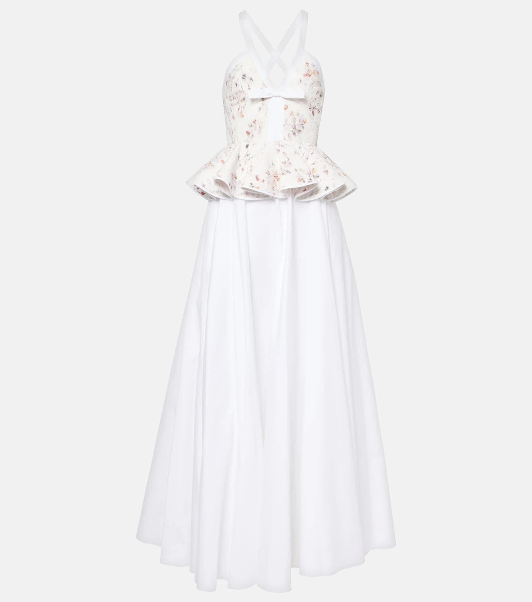 Giambattista Valli - Ruffled floral lace gown