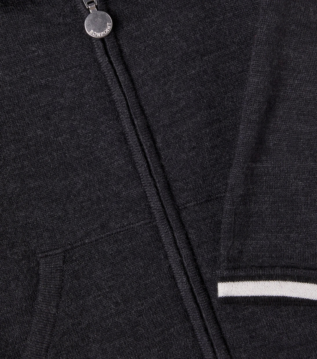 Bonpoint - Baby Alexandros wool zip-up sweater