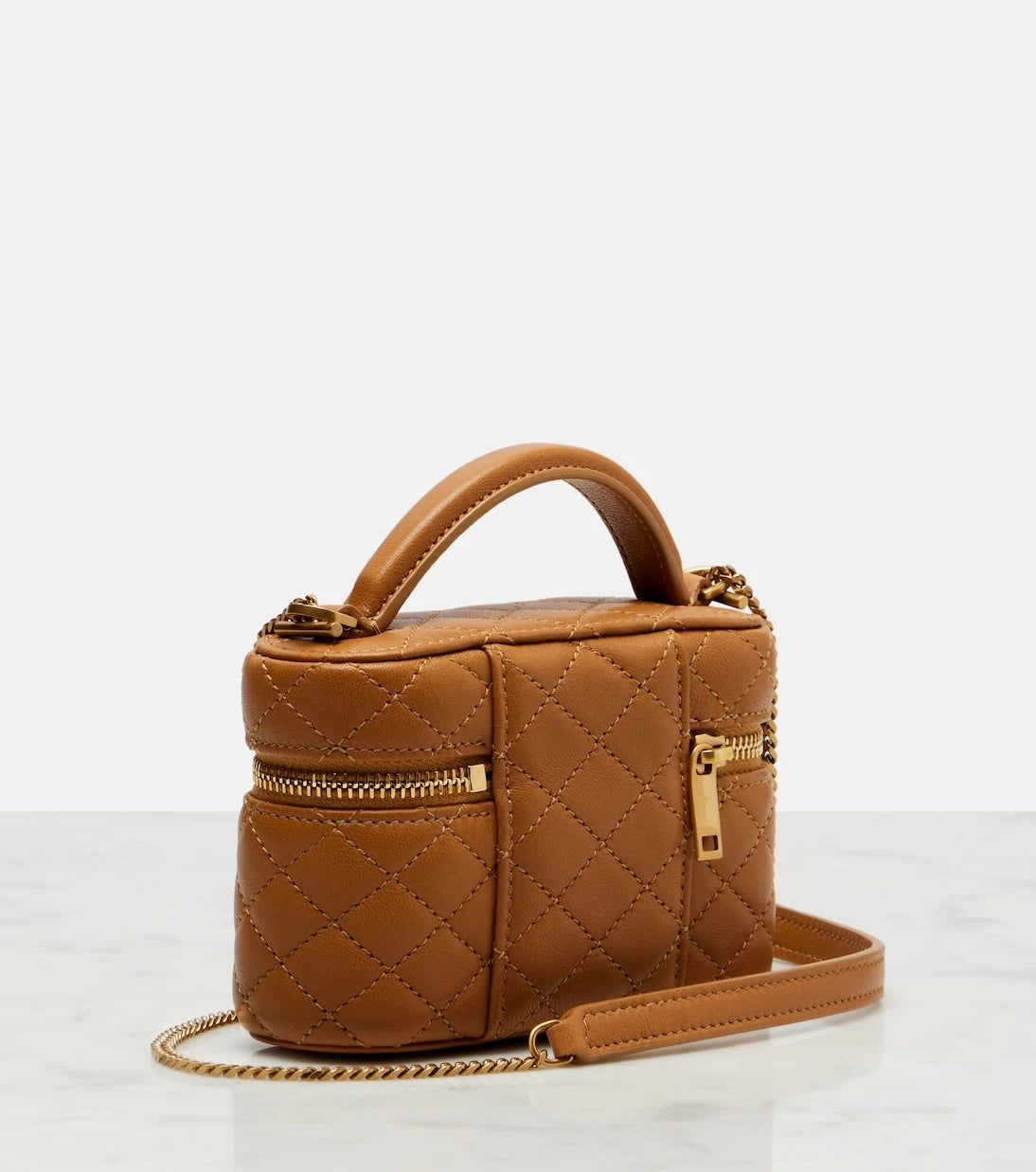 Saint Laurent - Gaby Micro leather vanity bag