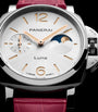 Stainless Steel Luminor Due Luna Watch 38mm