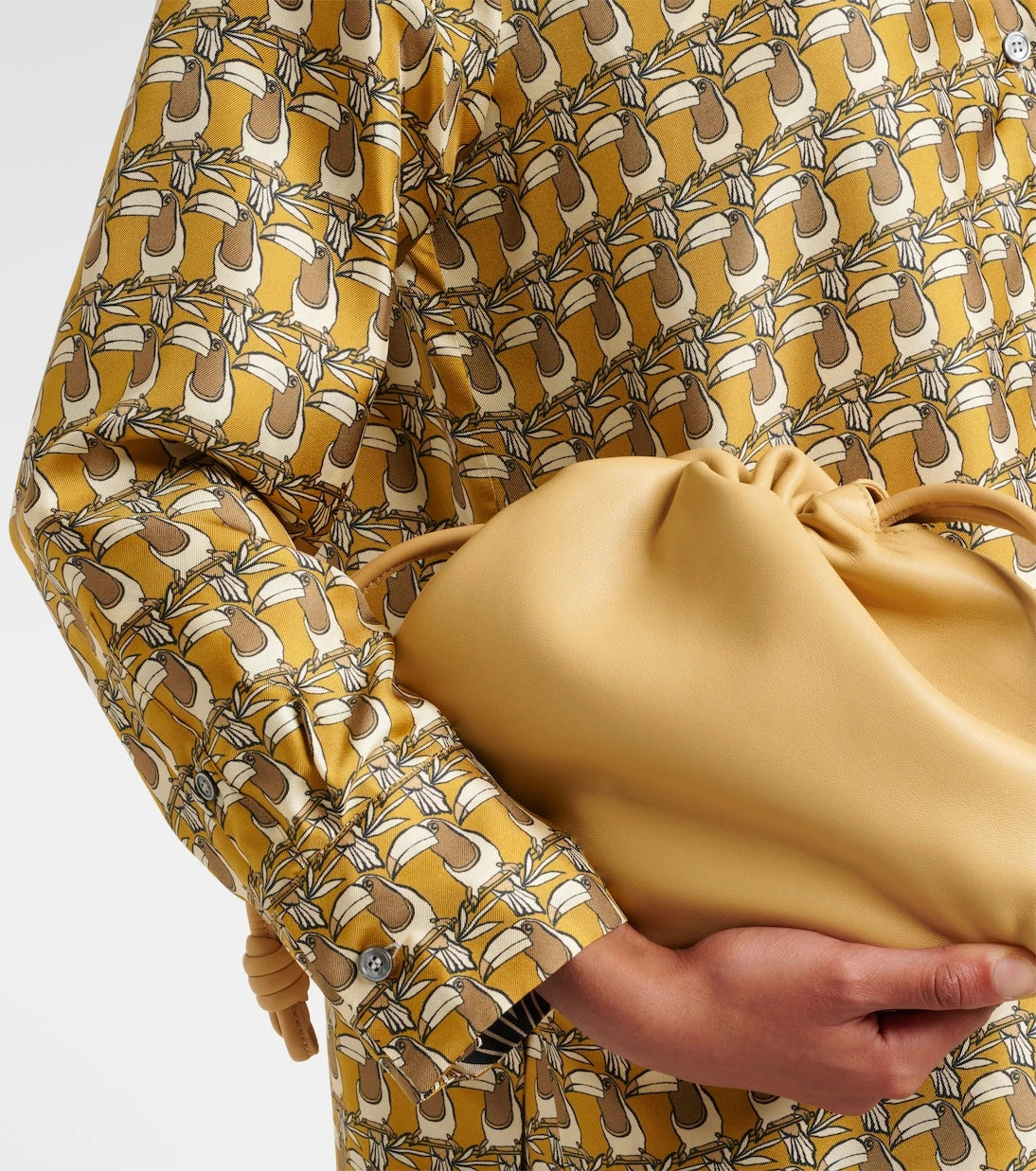 'S Max Mara - Printed reversible silk shirt