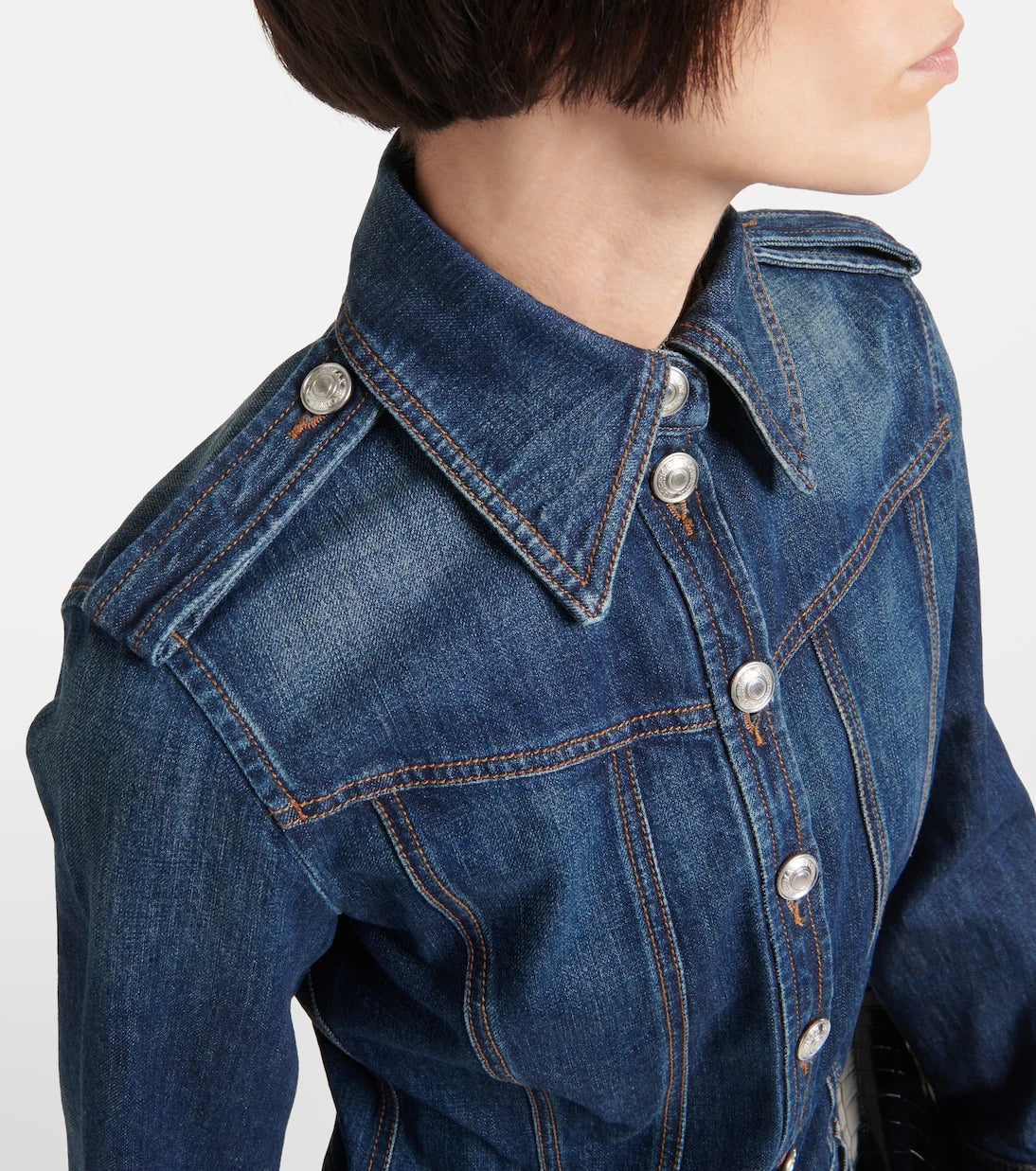 Sportmax - Denim midi dress