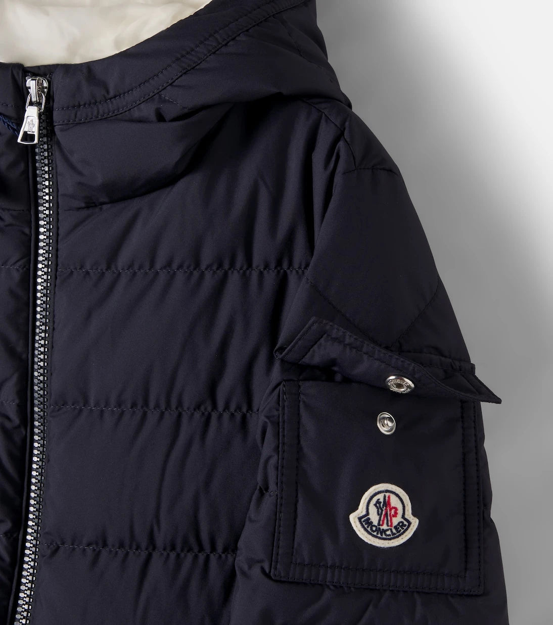 Moncler Enfant - Brannock hooded quilted down jacket