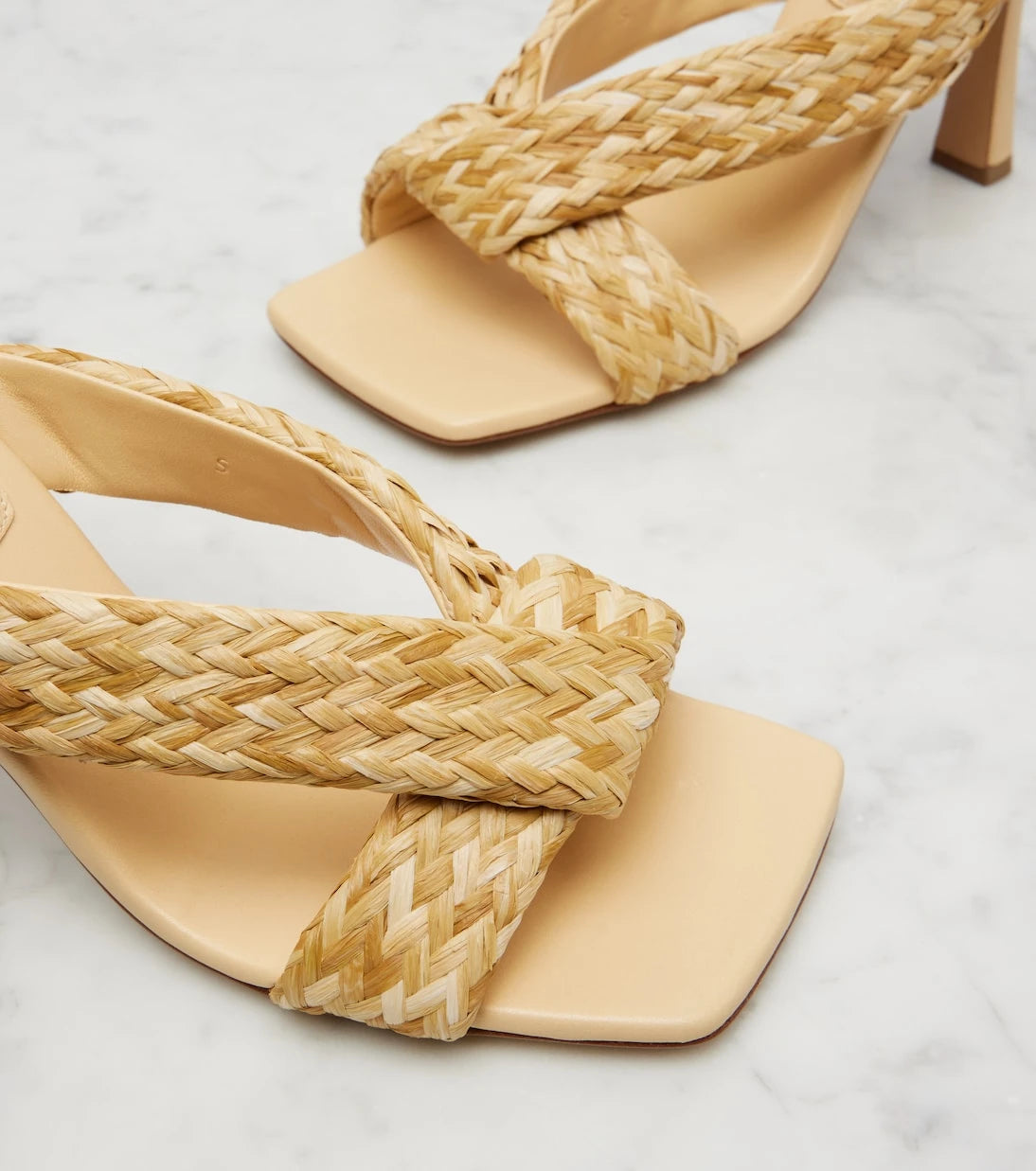 Bottega Veneta - Riva örgü rafya terlik