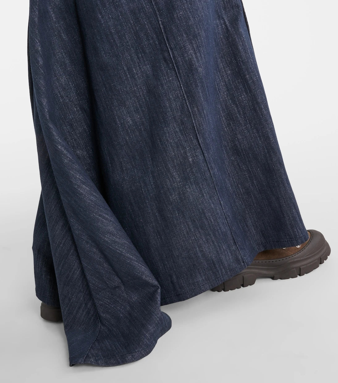 Brunello Cucinelli - Cotton-blend maxi skirt