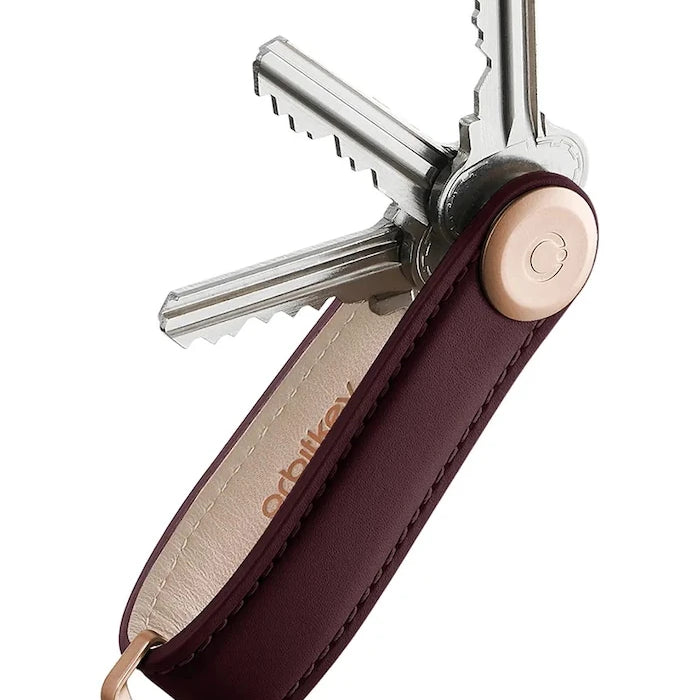Кожен калъф за ключ Orbitkey Leather 8,6 x 2,2 cm