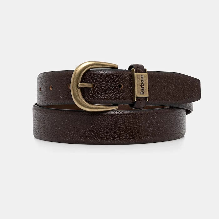 Barbour колан мъжки от кожа Clyde