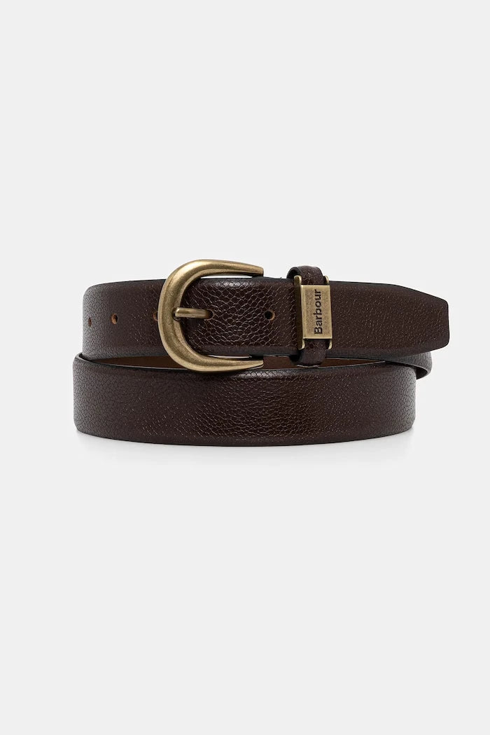 Barbour колан мъжки от кожа Clyde