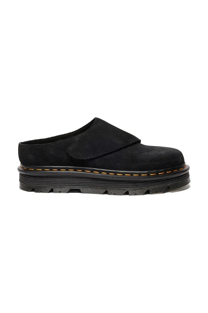 Велурени чехли Dr. Martens ZebZag AnyWair Mule