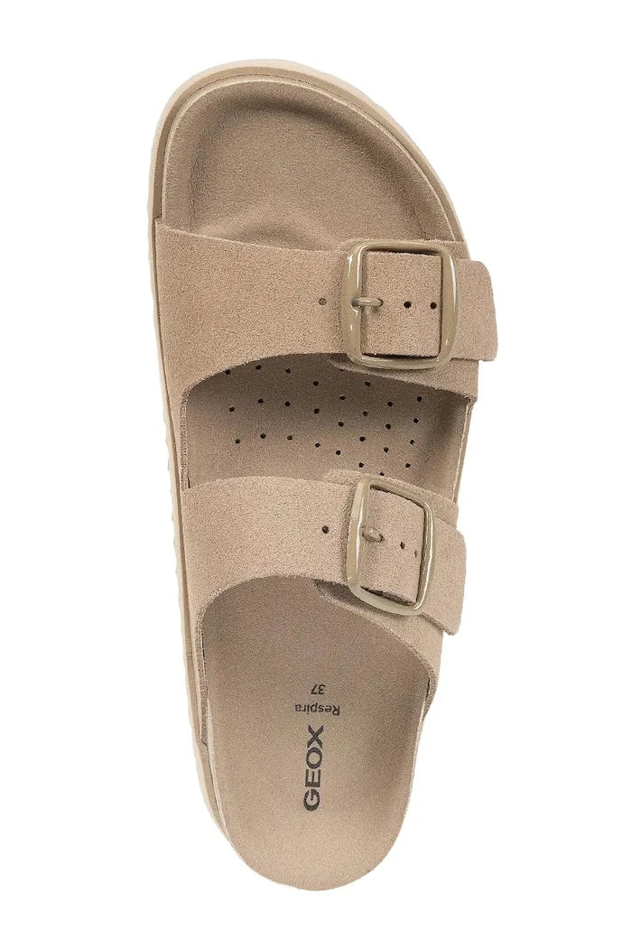 Велурени чехли Geox D SANDYBETT