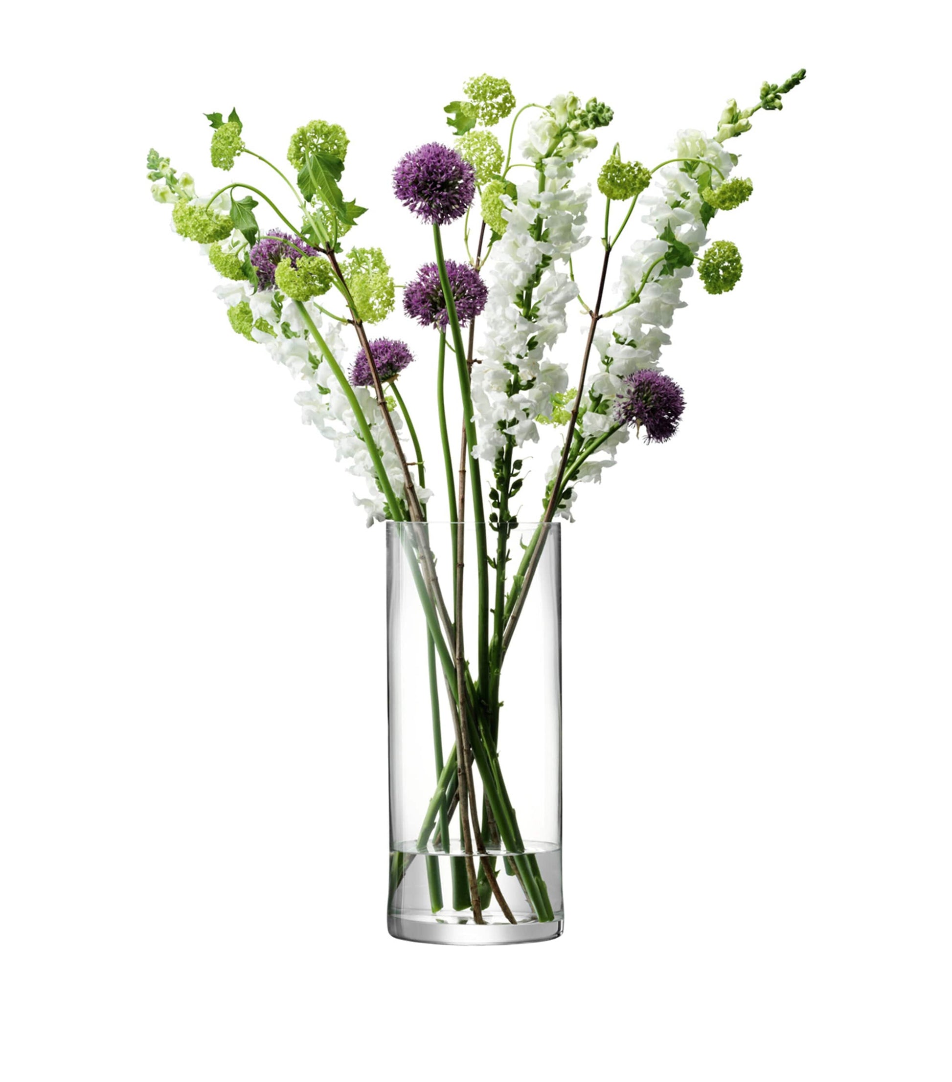 Tall Glass Column Vase (42cm)