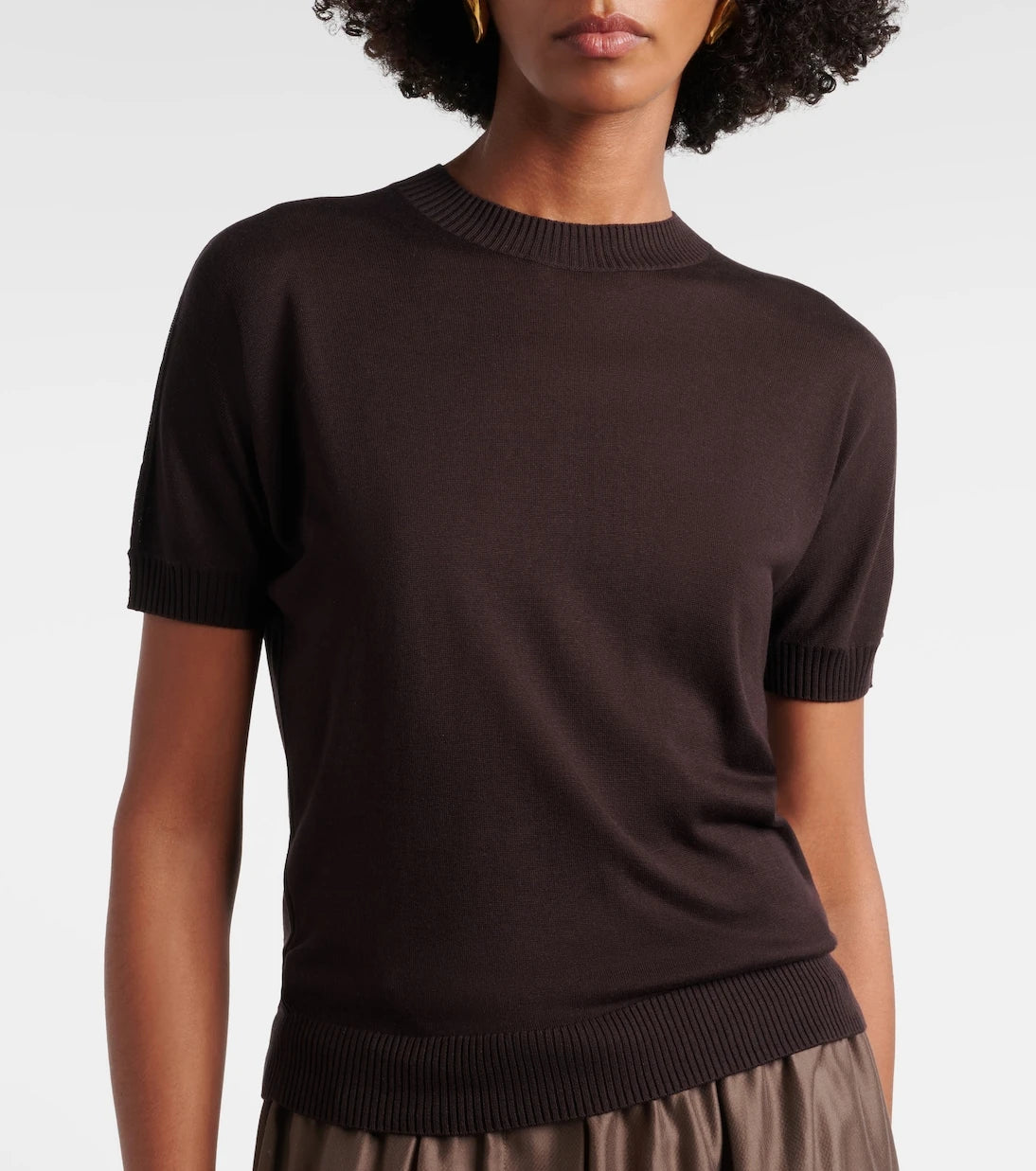 Joseph - Knitted silk top