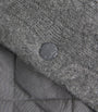 Polo Ralph Lauren Grey Wool-Cashmere Bomber Jacket