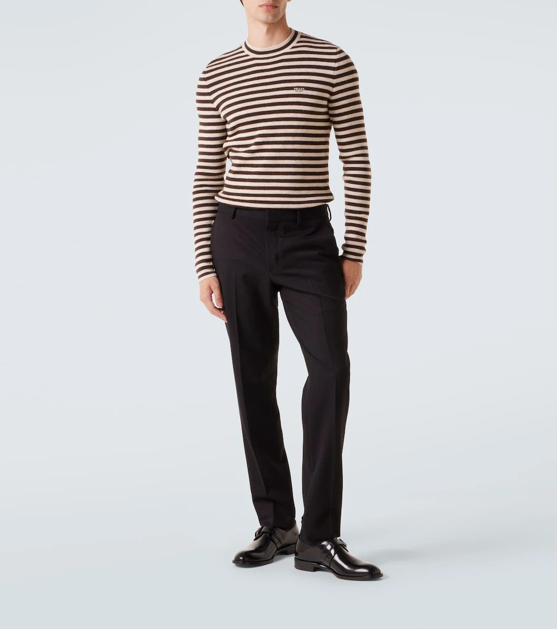 Prada - Virgin wool straight pants